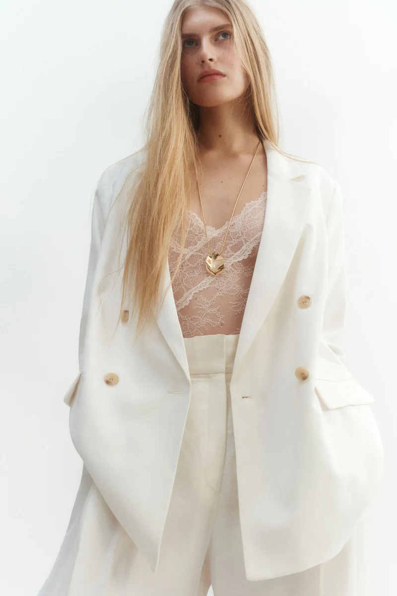 H&M Double-breasted blazer